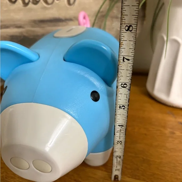 Little Tikes Blue Piggy Bank Toy - Picture 7 of 9